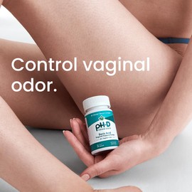 pH-D Feminine Health - 600 mg Boric Acid Suppositories - Woman Owned - for Vaginal Odor Use - 24 Count