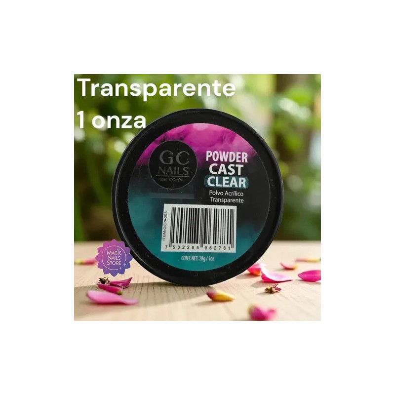 Acrílico Gc Nails 1 0z28g Tono A Elegir