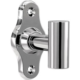 FRANKLIN BRASS Calloway (1-Pack) Towel Hooks Polished Chrome Single Bathroom Hooks Wall Mounted for Robes & Towels Hand Towel Hook Holder Kitchen, Bathroom Accessories CLWY35-PC