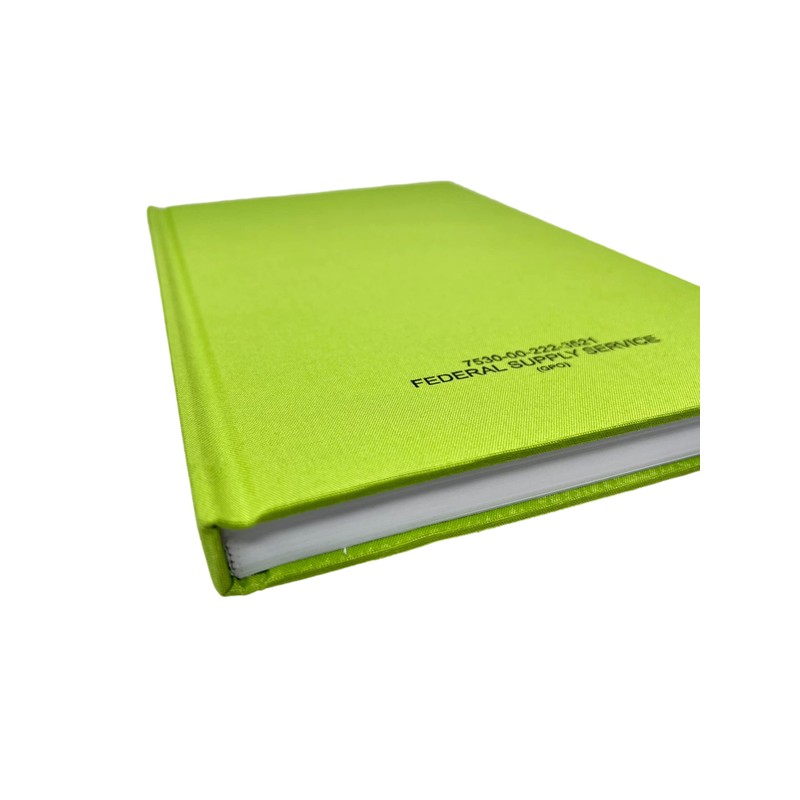 Leaders Notebook Military Green Book 192 Pages, 5.25” x 8”