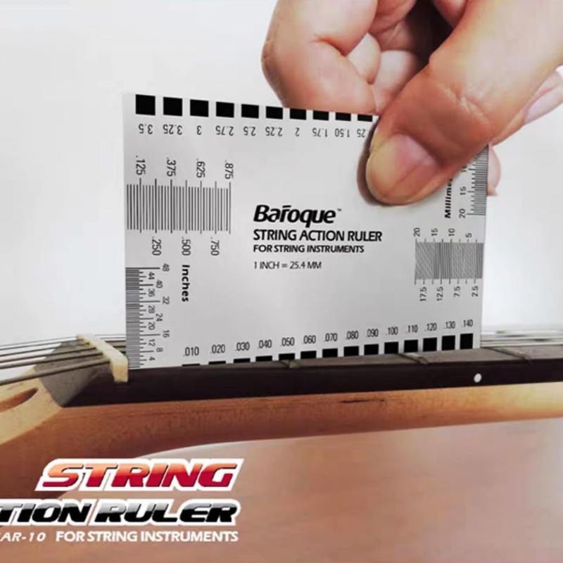 Baroque String Action Ruler String Fret Saddle Nuts for Height