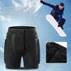 Hip Pad Protector Cotton Polyester EVA Adjustable Sports Padded Shorts