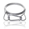 Drahtseile24 Steel Cable with Hook, Wire Rope with Hook and