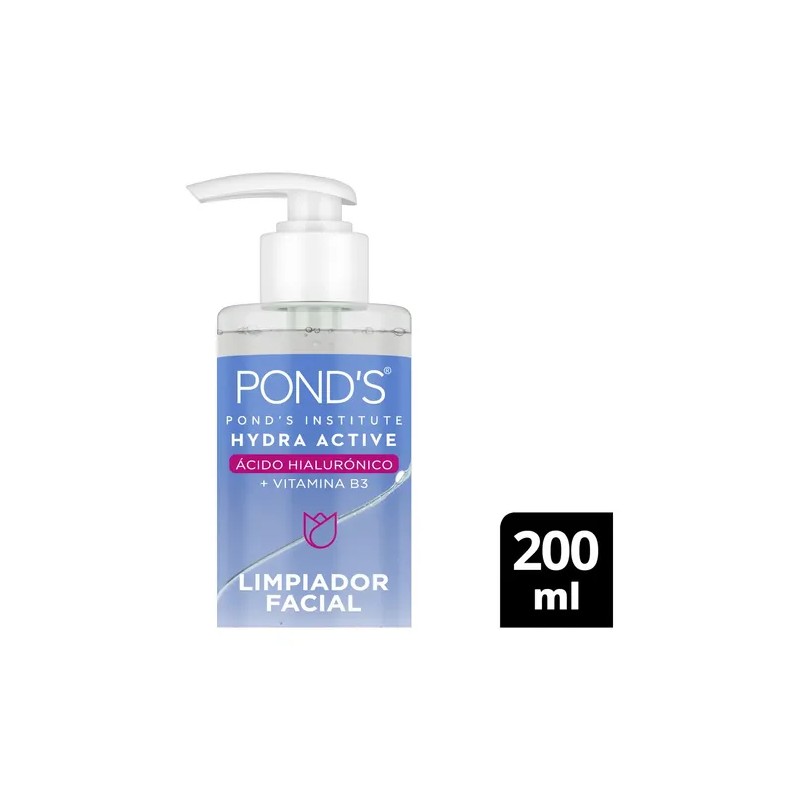 Limpiador Facial PONDS Ácido Hialurónico Vitaminas B3 200ml