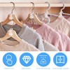 Yoosso Pack of 50 Clothes Hangers Space Saving Clothes Hangers
