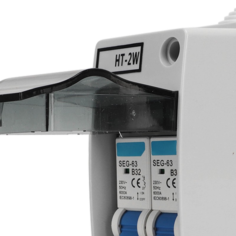 Mini Circuit Breaker Outdoor Waterproof Miniature Distribution Box 230V 32A