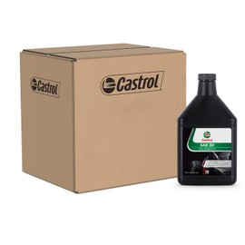 Castrol SAE 30 Small Engine Oil For 4-Cycle Engines – Protects Against Rust & Corrosion – Formulated For Air-Cooled Engines (Pack of 6 (18 oz Bottles))