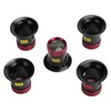 Magnifying Glass, 5pcs 3X 5X 10x 15x 20x Magnification Aluminum