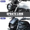 MOCODUO Front Windshield Fairing Cover Fits for Kawasaki Eliminator 500