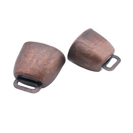 2 Pcs Cow Horse Sheep Grazing Copper Bells,Cattle Farm Animal Loud Red Bronze Bell,Pet Anti-Theft Accessories Bell,Small Brass Bell New Years, Wedding Bells & Chimes Percussion Musical Instruments