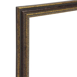 Imperial Frames Stratford Collection 9x12" Antique Bronze Neoclassical Wood Frame, Hand-Finished, Museum-Quality Open Back Frame for 3/4 Deep Canvas & Panels