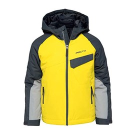 Arctix Kids' Cyclops Insulated Jacket, Vibrant Yellow, X-Small Husky