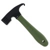 Kakuri Short Peg Hammer Olive Outdoor Camping Tent Peg Driving