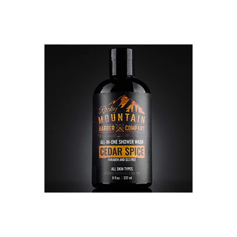 All-in-One Shower Wash for Men " Shampoo, Body Wash, Conditioner,