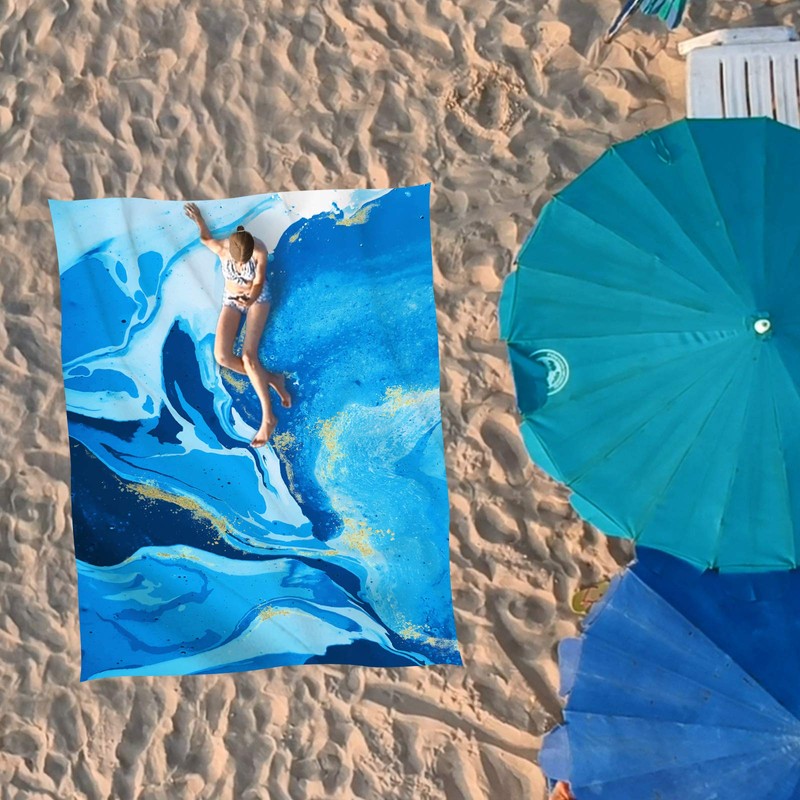 Sunlit - Design Beach Blanket/Beach Mat