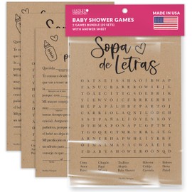 20 Rustic Juegos Para Baby Shower En Español - Juegos De Baby Shower En Español, Baby Shower Games In Spanish, Spanish Baby Shower Games, Sopa De Letras Baby Shower Español, Baby Shower Advice Cards
