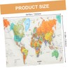 FUNOMOCYA Map Tapestry Wall Art Creative Bedroom Decor for Home