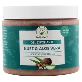 Gel Exfoliante De Cáscara De Nuez & Aloe Vera Facial Calma 400 Gr Productos Mart Mexico