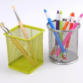Colored wire mesh multipurpose pen holder prototype 5ea