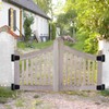 8 Pack Heavy Duty Gate Hinges 3.5 inch Extra Thick