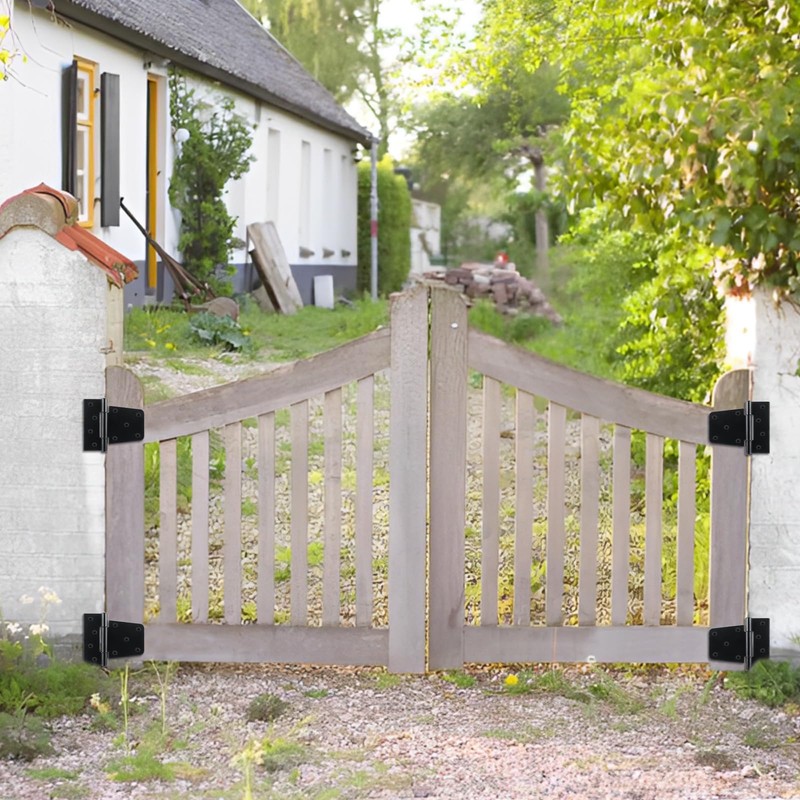 8 Pack Heavy Duty Gate Hinges 3.5 inch Extra Thick