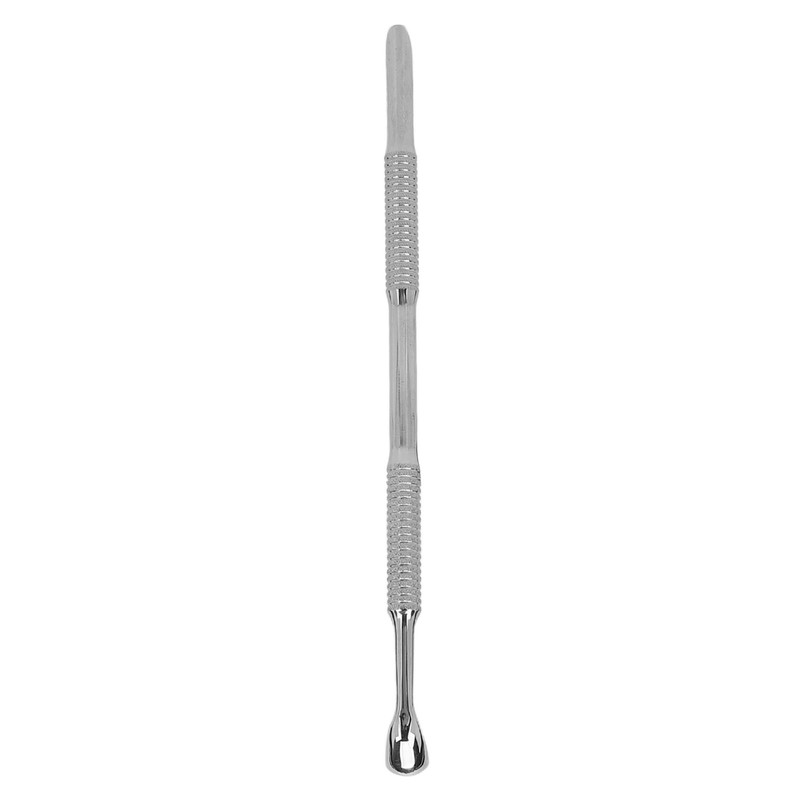 Cuticle Pusher Dual Sided Stainless Steel Slip Resistant Manicure Pedicure