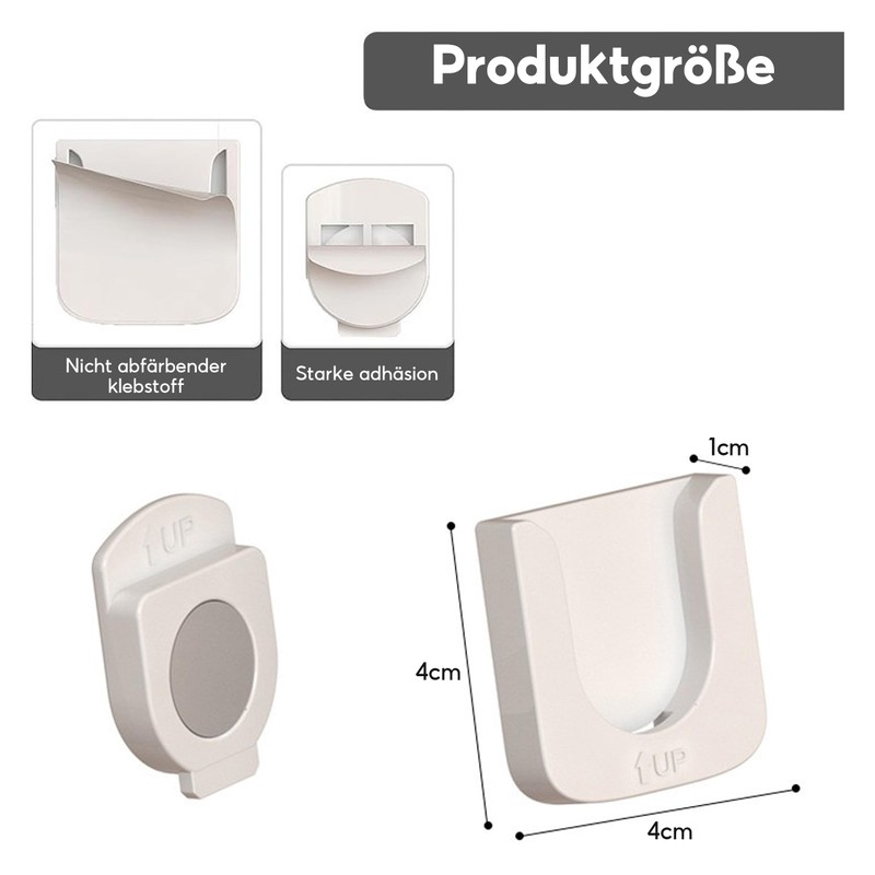 HXSYKJDM Pack of 4 Magnetic Remote Control Holders, Strong Magnetic