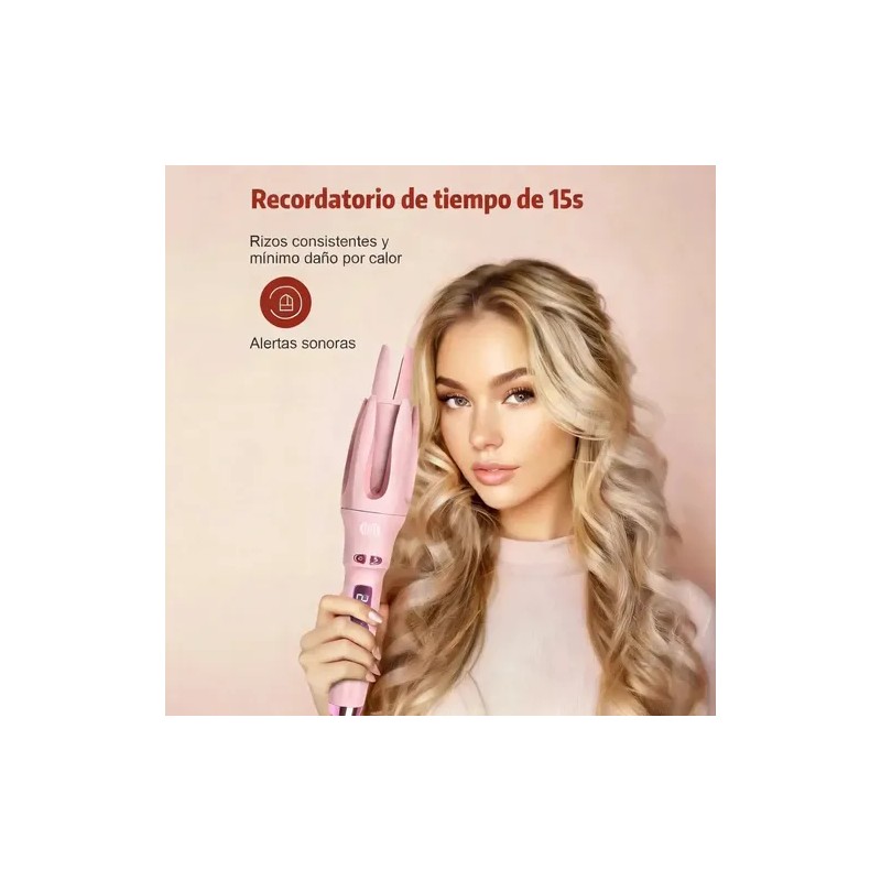 Jarphy Rizador De Cabello Ferros Automatic 32mm Rosa