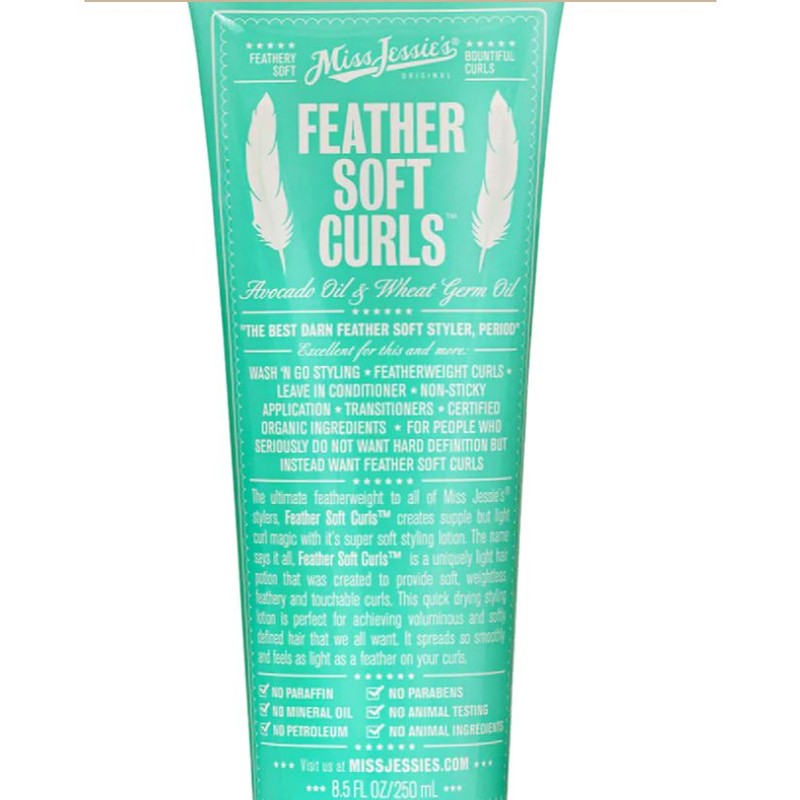 Jessie Western (Readystock) Miss Jessie's Pillow Soft Curl Cream (250ml)