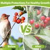 2PCS Large Fruit Tree Netting with Drawstring and Zipper, 8