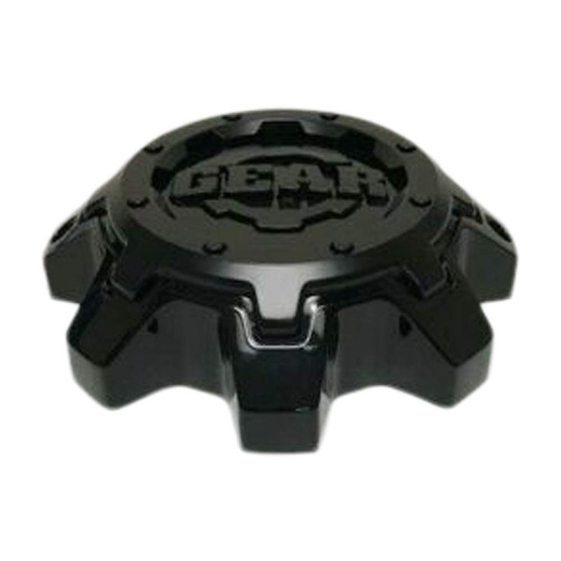 Gear Alloy Gloss Black with Satin Black Overlay Wheel Center