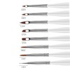 Ipetboom 24pcs Nail Art Brush Pens Kit Gel Nail Brush