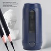 Electric Pencil Sharpener Full Automatic Dark Blue 2000mah Battery Rechargeable