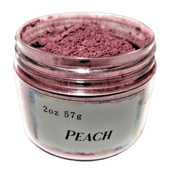 Mica Powder Pigment - (Peach, 2 oz) - Pearlescent Color