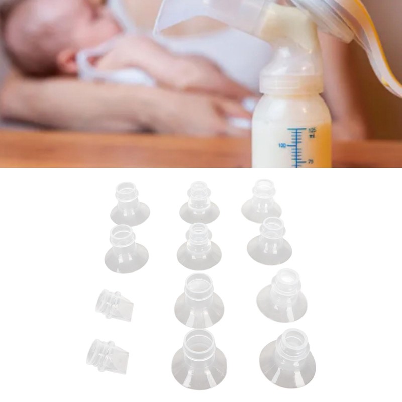 Pack of 10 Breast Pump Flange Inserts 13 mm 15