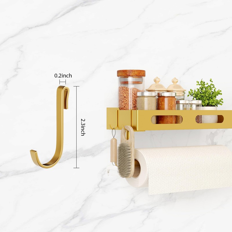 Paper Towel Holder Wall Mount for Kitchen, Paper Towel Holder