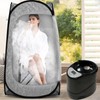 HOSOUTION 3L Sauna Steamer, Fcc Certified 3L & 1200W Steam