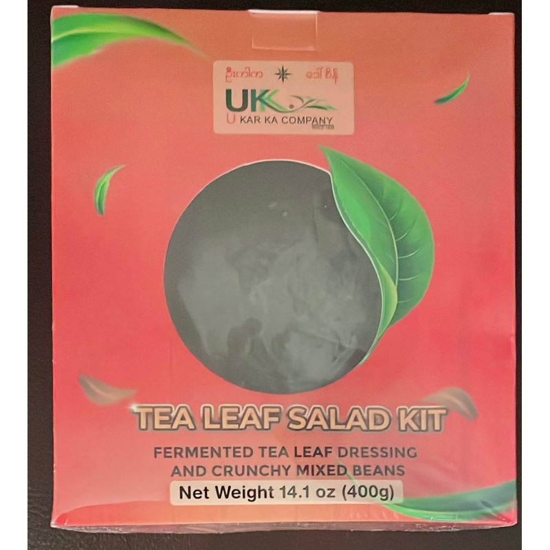 U Kar Ka Tea Leaf Salad Kit Box