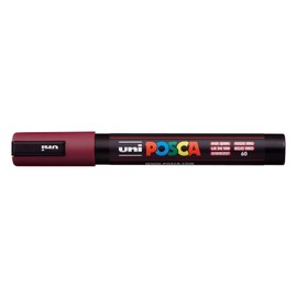 Posca Marker 5M in Red Wine, Posca Pens for Art Supplies, School Supplies, Rock Art, Fabric Paint, Fabric Markers, Paint Pen, Art Markers, Posca Paint Markers