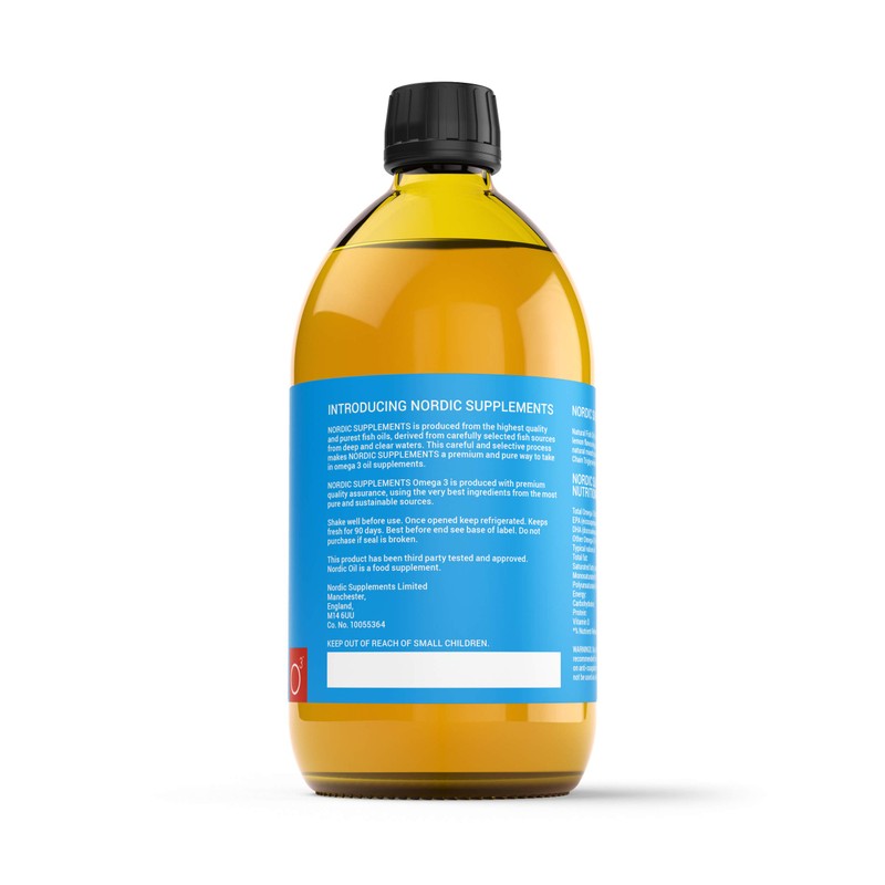 Nordic Supplements Nordic Supplements High Strength 500ml Omega 3 Fish