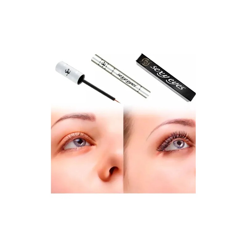 Sexy Eyes Extensiones De Pestañas alargador de pestañas color transparente