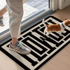 Koesus Western Door Mat, Howdy Door Mat Indoor Outdoor Entrance