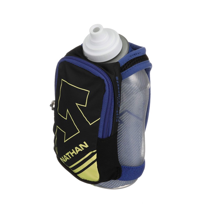 Nathan SpeedDraw Plus Insulated Flask, Handheld Running Water Bottle. Grip