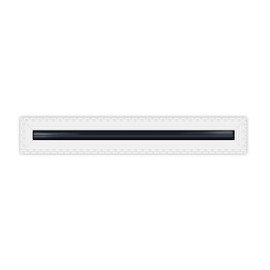 BUILDMART - 18" Linear Slot Diffuser - 1 Slot - Mud in Air Vent Cover - Drywall Mud-in White Air Vent - Mud Linear Slot Diffuser - Register Grille for Ceiling and Walls - Texas Buildmart
