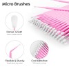100 Pcs Micro Applicator Brushes Disposable Applicator Brushes Eye Extension