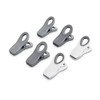 HIC Kitchen Multi-Purpose Magnetic Clips, Soft-Grip Handles, Set of 6