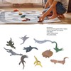 Sea Animal Toy Set Realistic Educational Exquisite Texture Miniature Marine