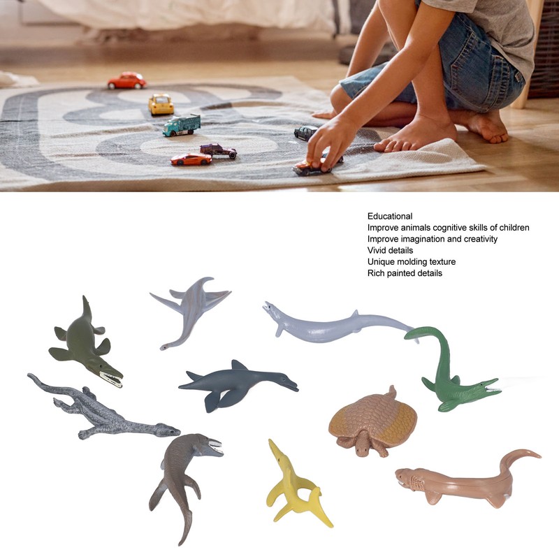Sea Animal Toy Set Realistic Educational Exquisite Texture Miniature Marine