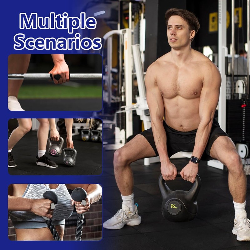 Tomedeks 4 PCS Gym grips, Gym hand grips accessories, Weight