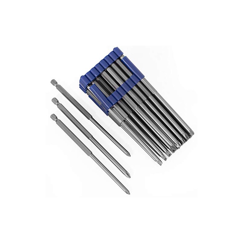 XtremepowerUS Extra Long Security Power Bit Set 32 Piece 1/4"
